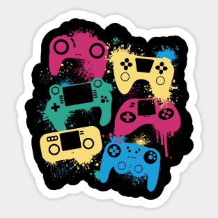 Gamer's Colorful Arsenal Sticker